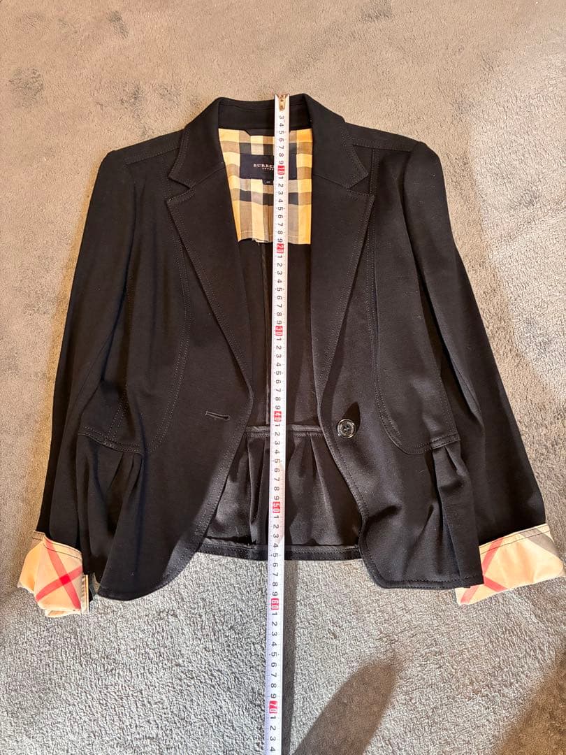 BURBERRY LONDON ブラックテーラードジャケット