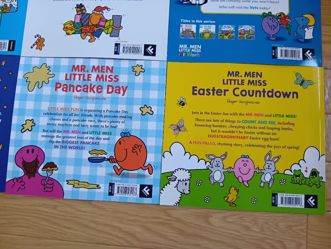 正規品 新品 Mr. Men 大きいサイズ 10冊セット 幼児 洋書 英語 絵本