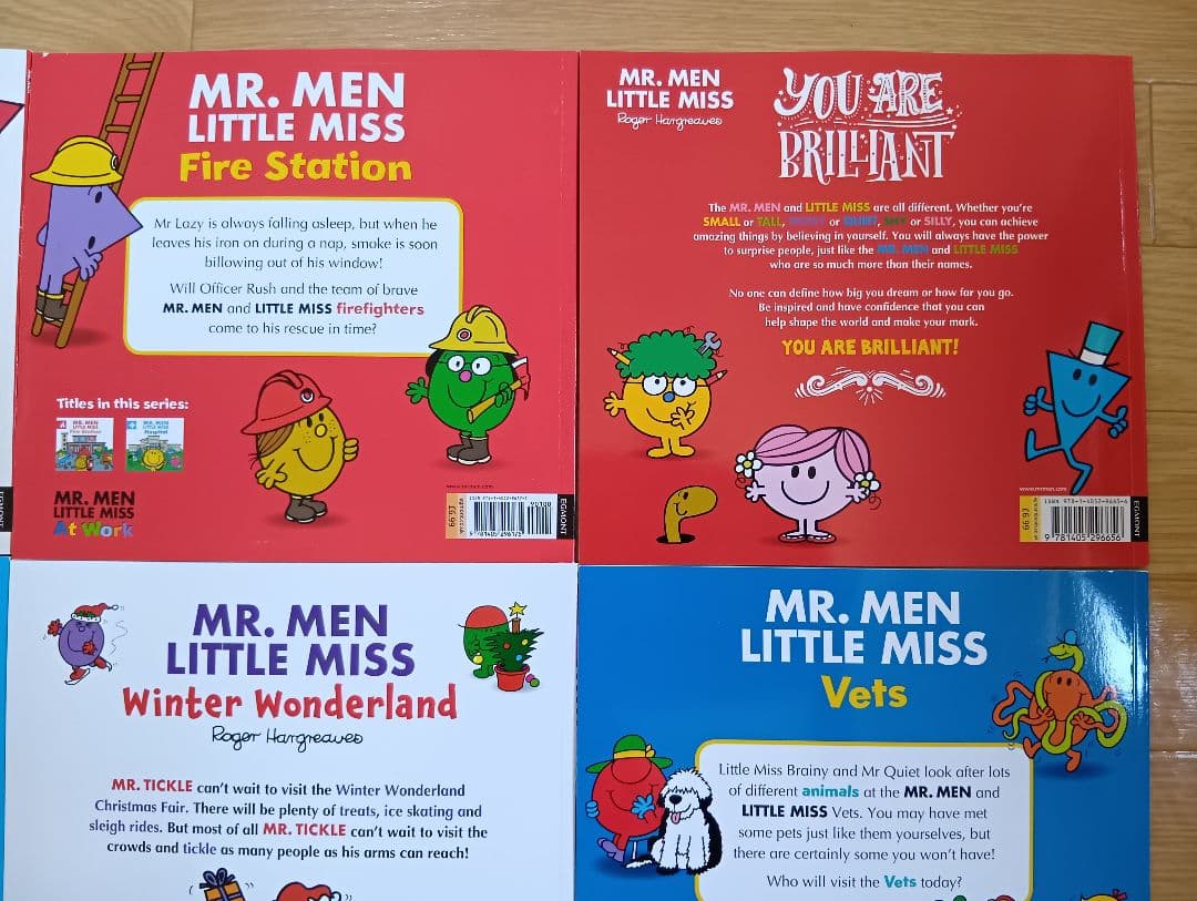 正規品 新品 Mr. Men 大きいサイズ 10冊セット 幼児 洋書 英語 絵本