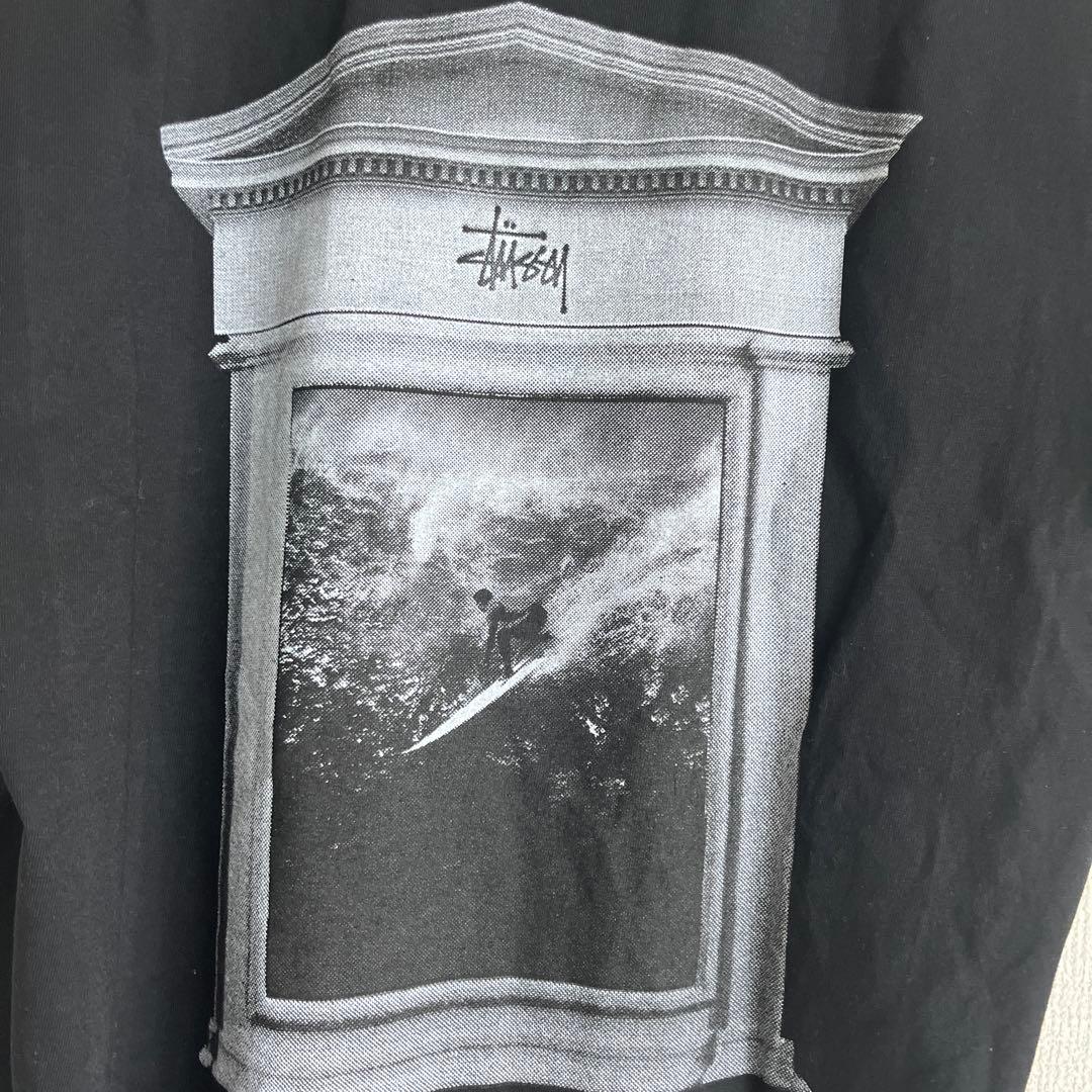 ⭐️STUSSY⭐️サーフィン波乗りフォト⭐️未着用⭐️タグ付⭐️レア