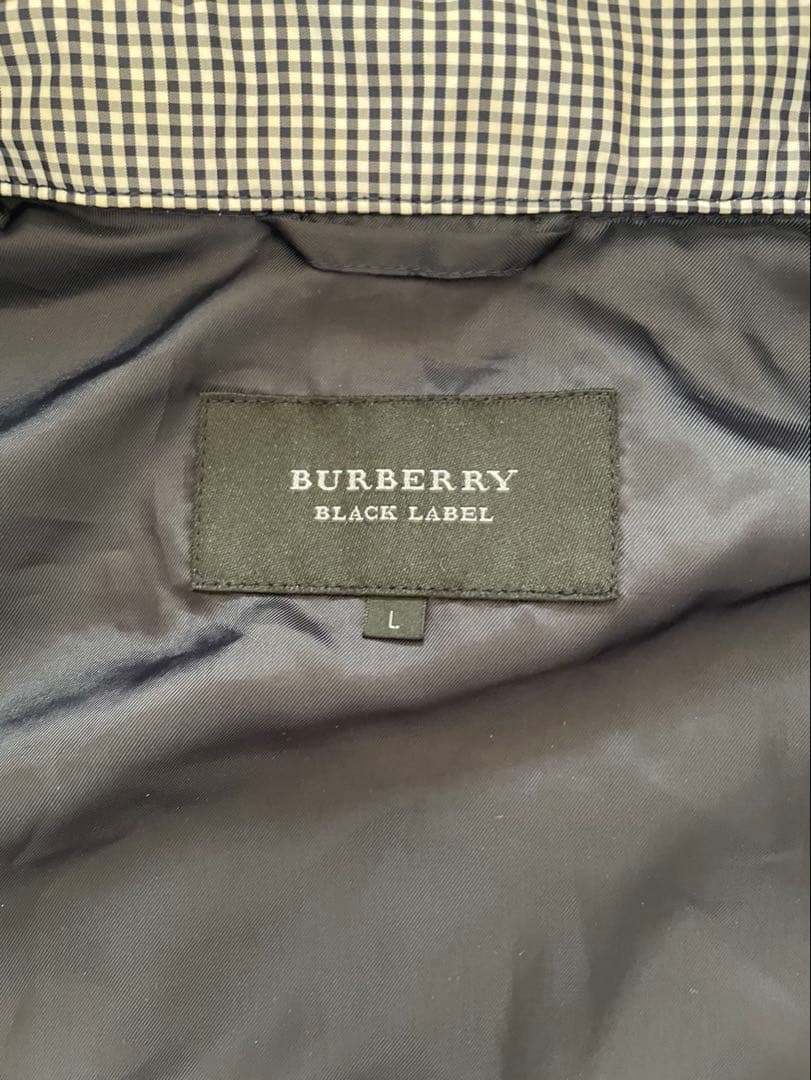 美品✨ BURBERRY BLACK LABEL チェック柄 ベスト M