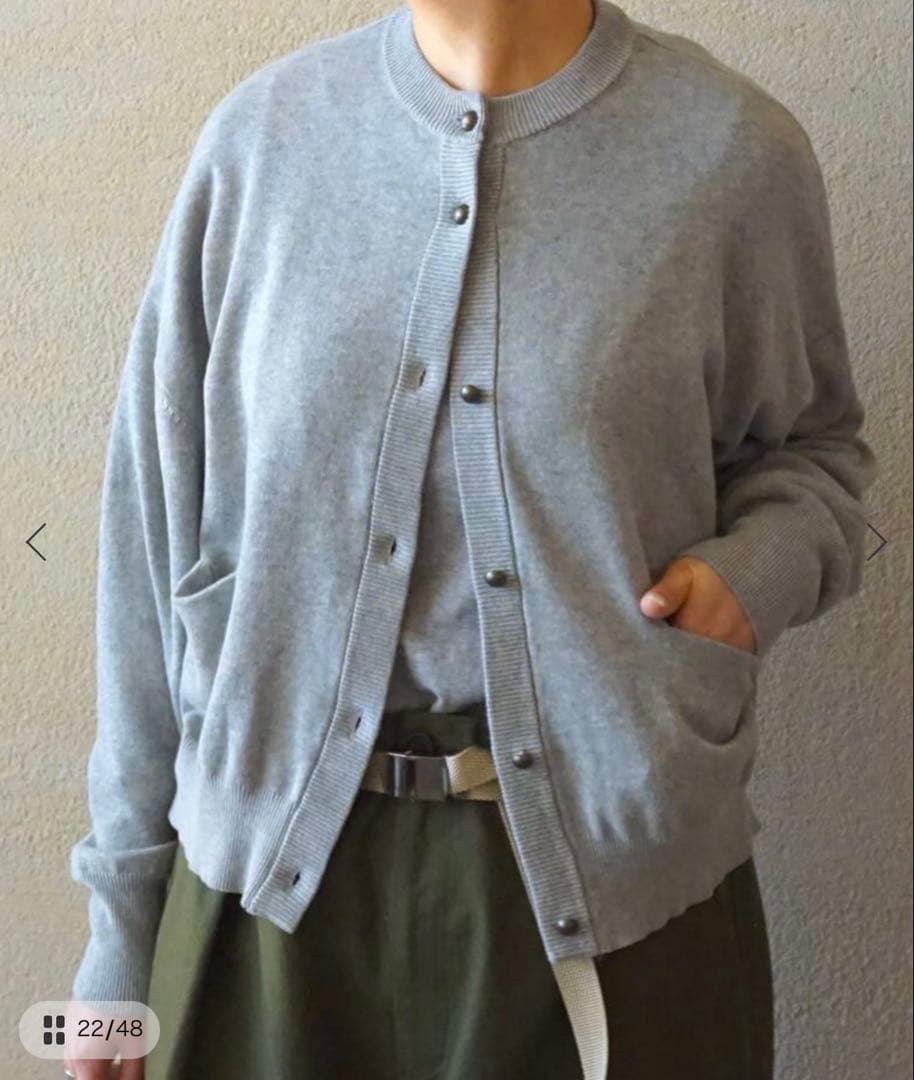 新品タグ付‼︎ journal standard luxeクルーネックカーディガン