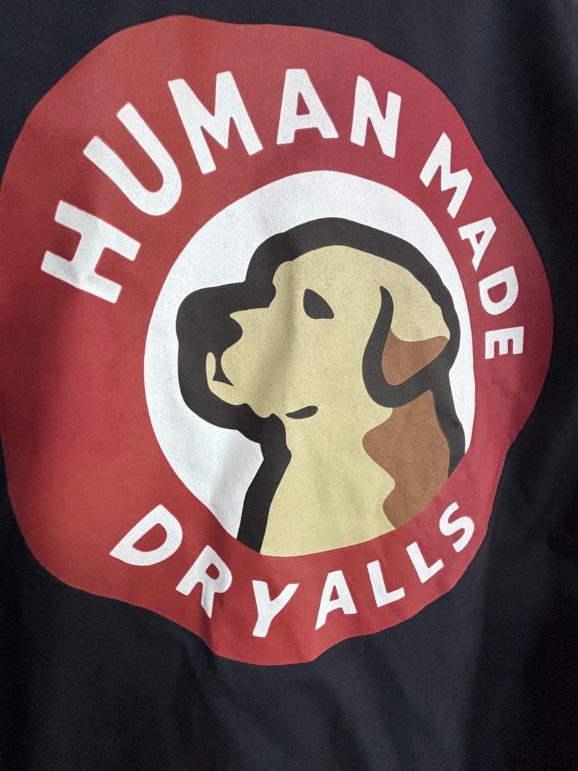 HUMAN MADE コーチジャケット 黒 刺繍 XL