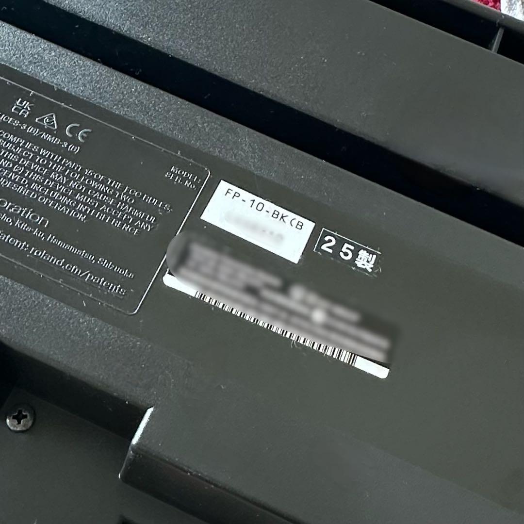 【ksh】2025年製 Roland ローランド FP-10-BK