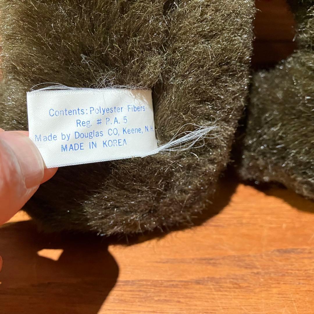 llbean teddy bear コラボ　ぬいぐるみ　アノラックパーカー　赤