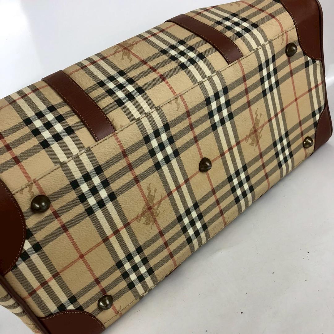 BURBERRY バーバリー ノバチェック ボストンバッグ レディースブランド