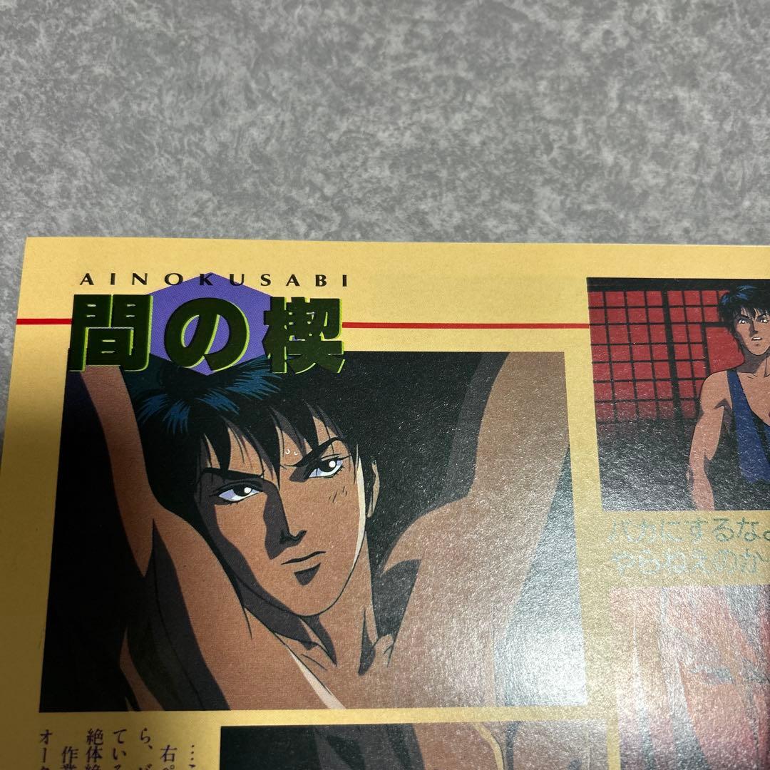 間の楔　アフレコレポート　他掲載　雑誌1冊