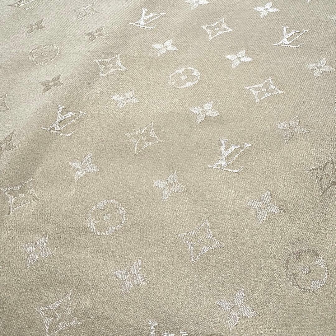 大人気✨LOUIS VUITTON カレ・モナコ ストール モノグラム ベージュ