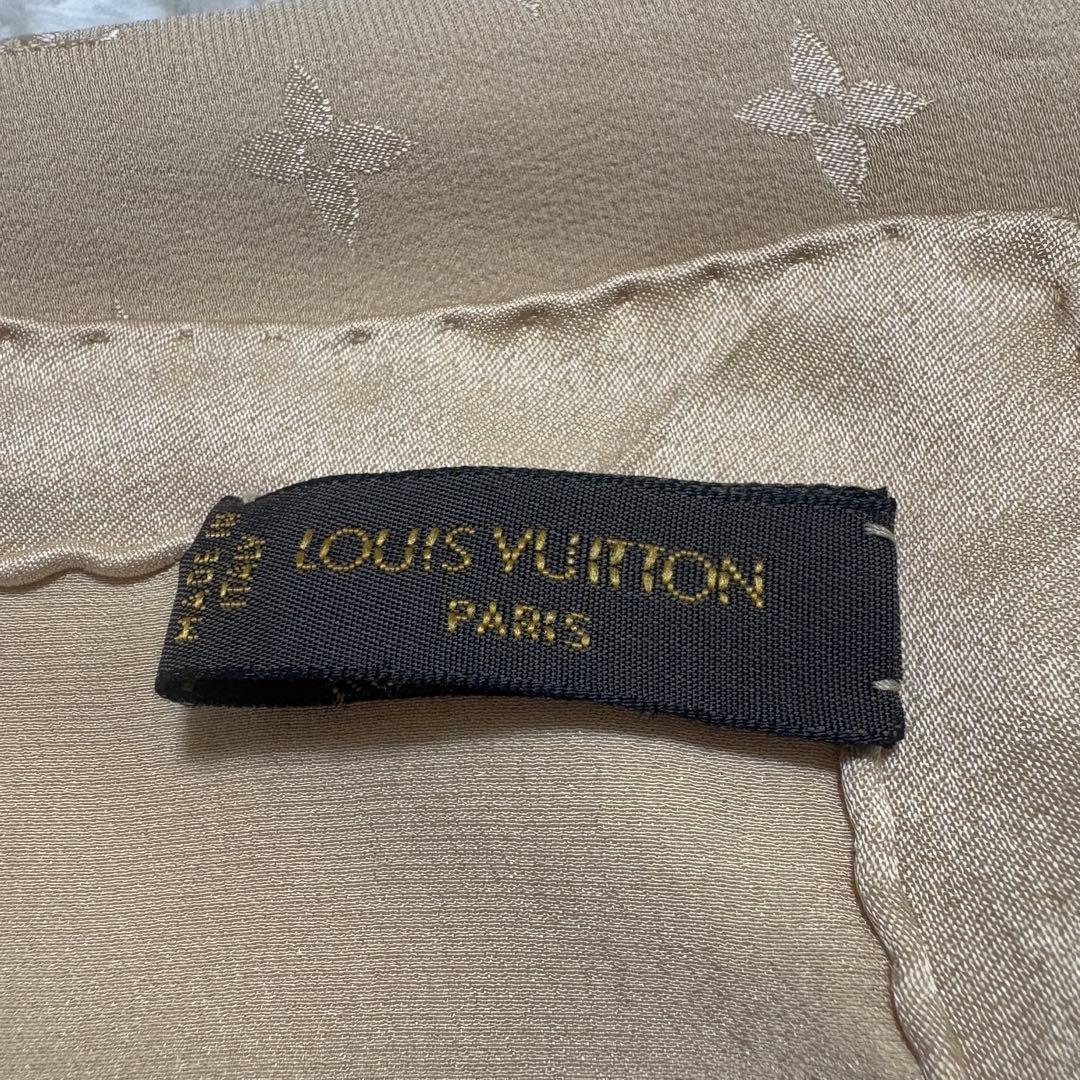 大人気✨LOUIS VUITTON カレ・モナコ ストール モノグラム ベージュ