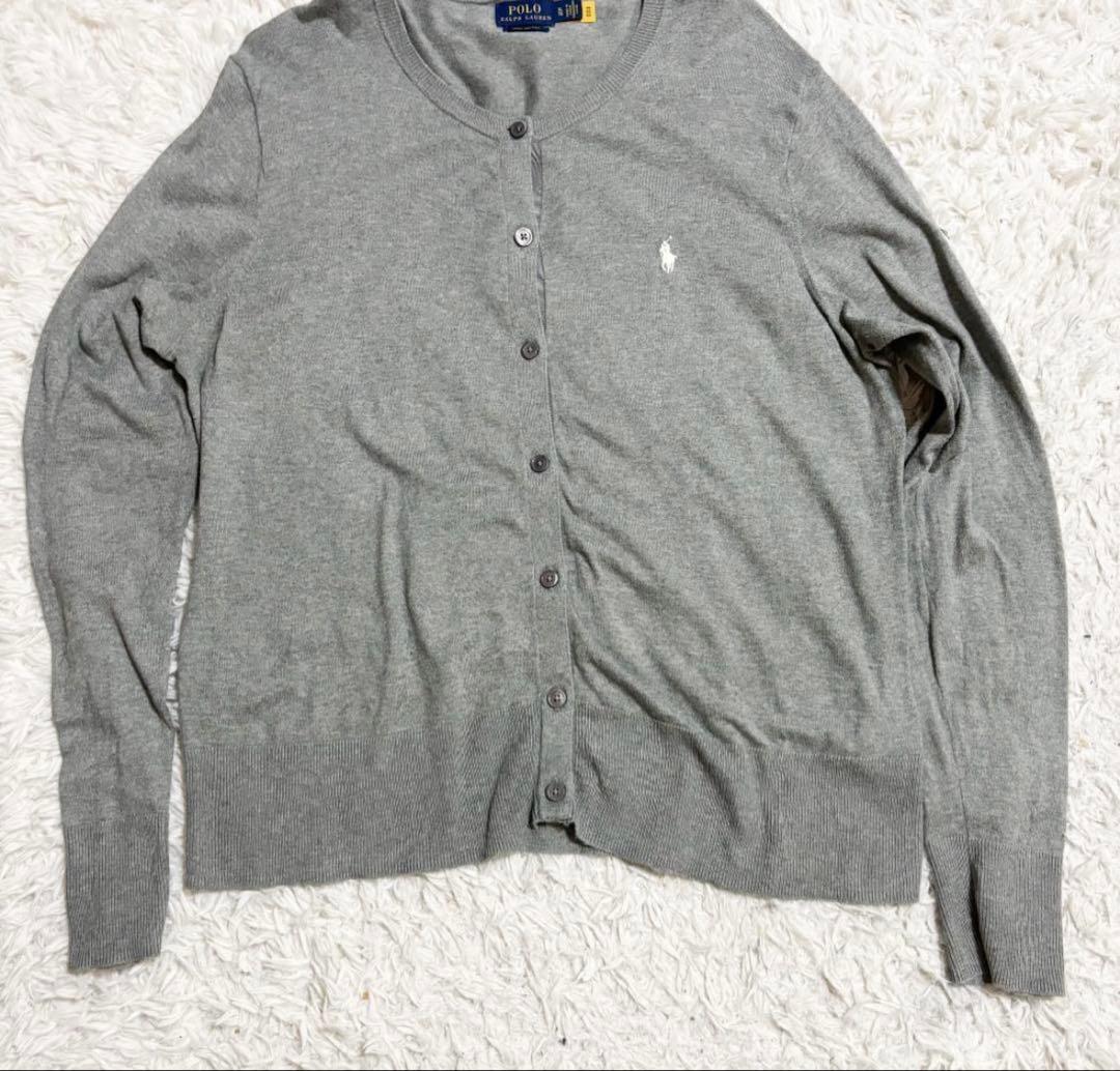 ラルフローレングレー カーデ長袖　XL