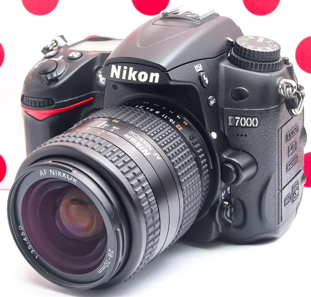 Nikon ニコン D7000❤ダブルレンズ❤スマホ転送❤初心者セット＆高速連射