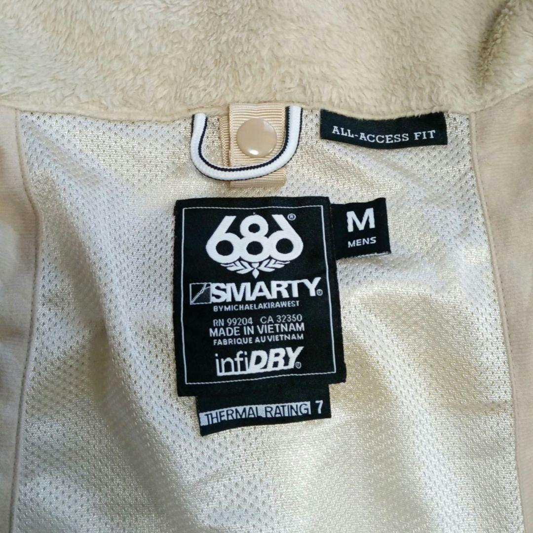 686 メンズ スノーボードウェア オーバーオール　M