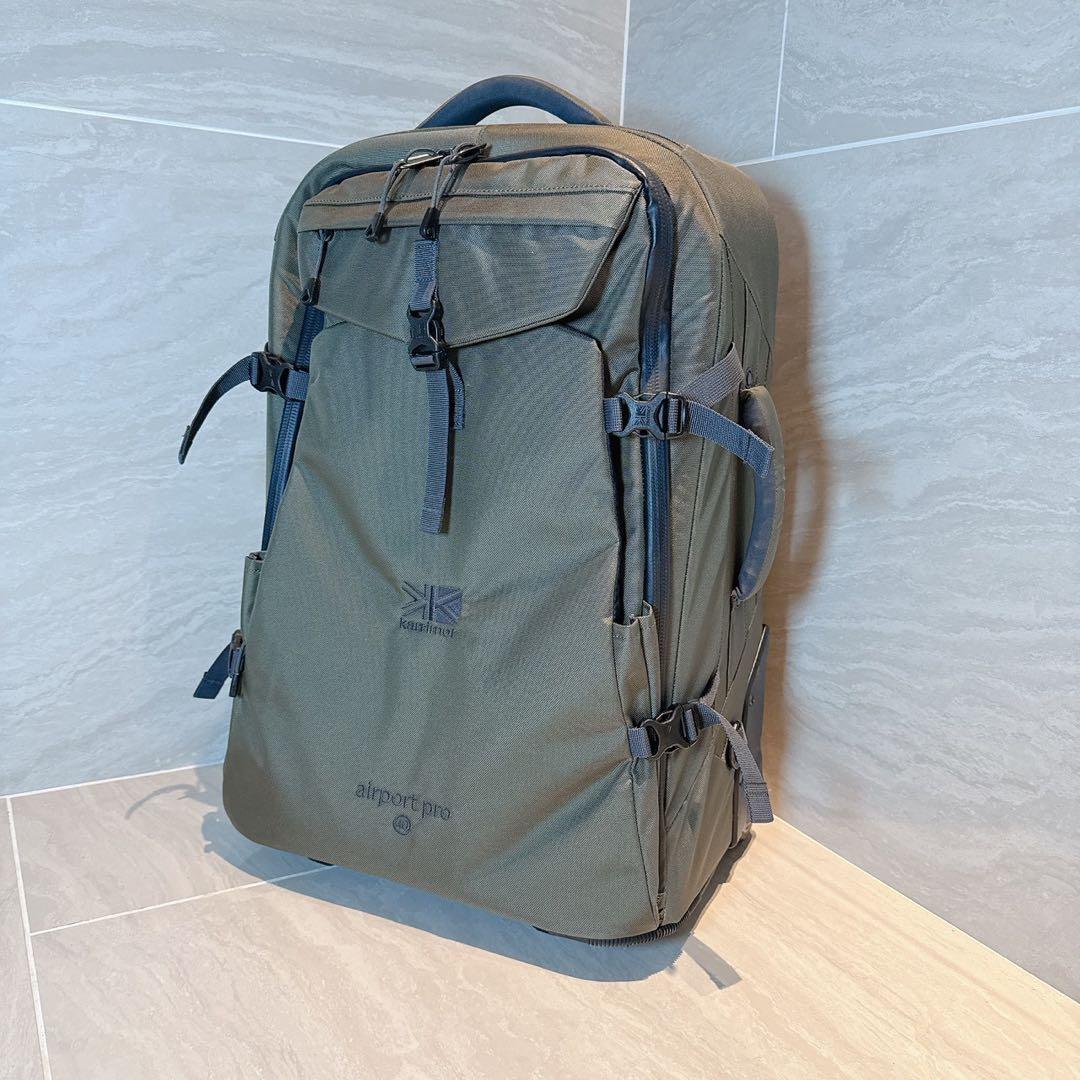 【極美品】karrimor カリマー エアポートプロ40 キャリー カーキ