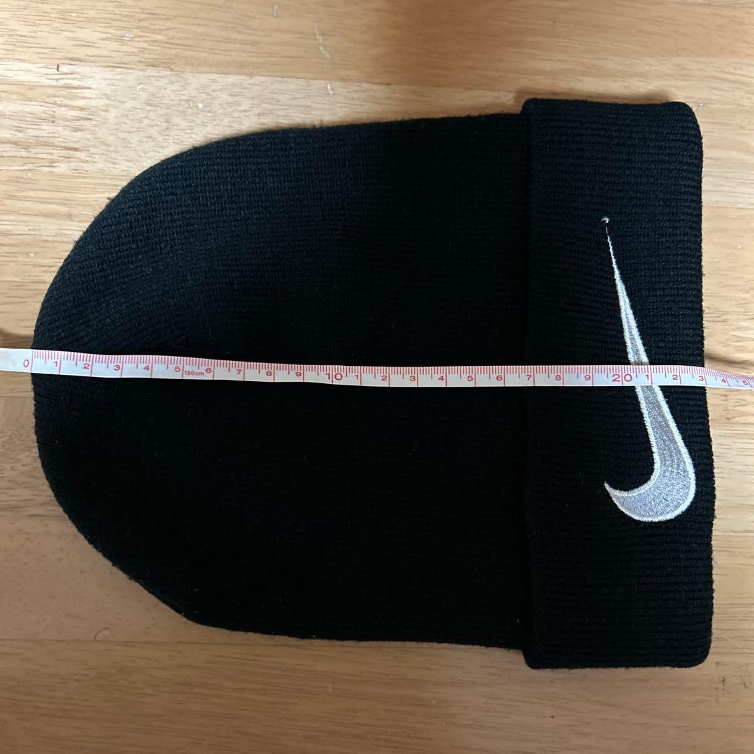 ナイキ ニットキャップ NIKE スウッシュ ブラック オールド90's