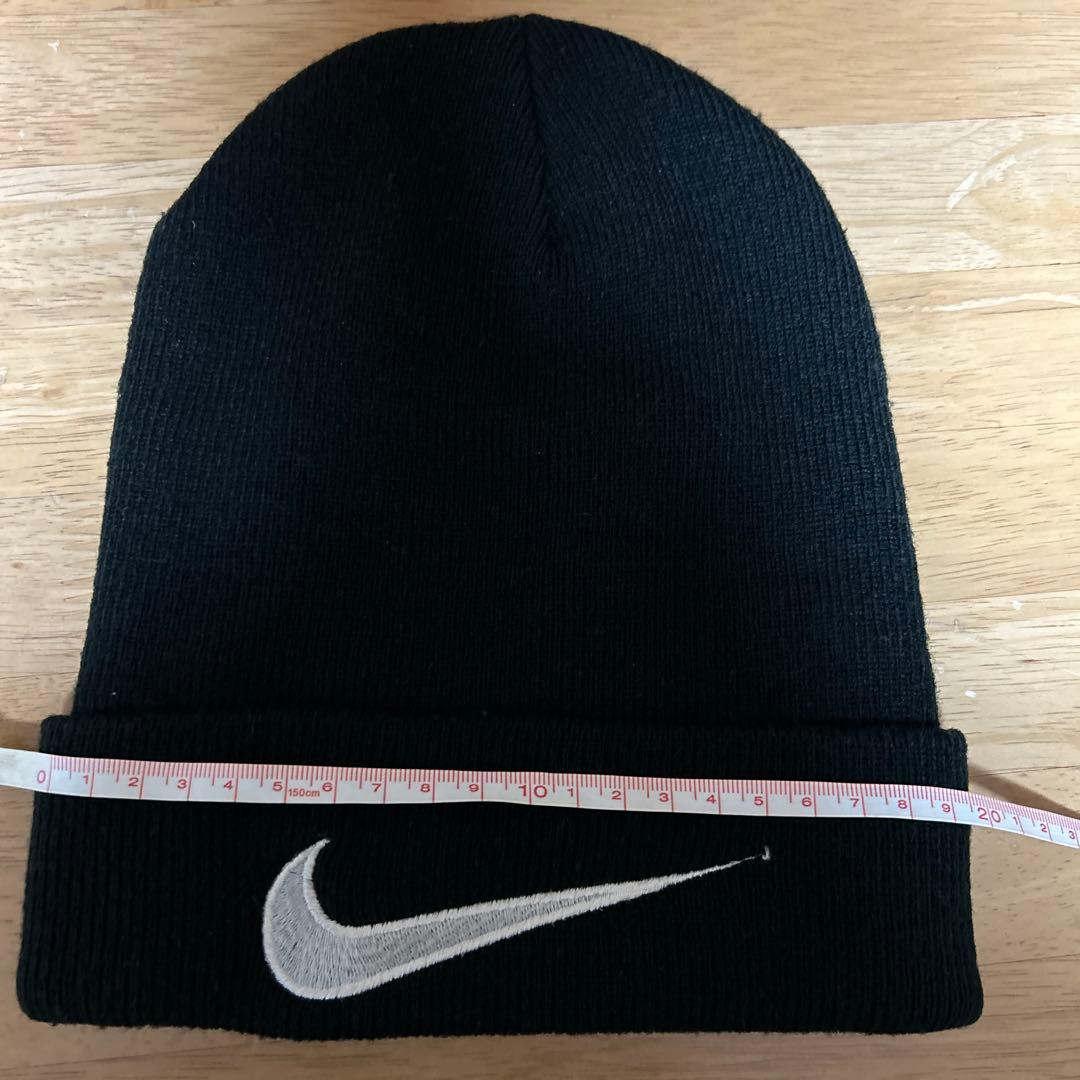 ナイキ ニットキャップ NIKE スウッシュ ブラック オールド90's