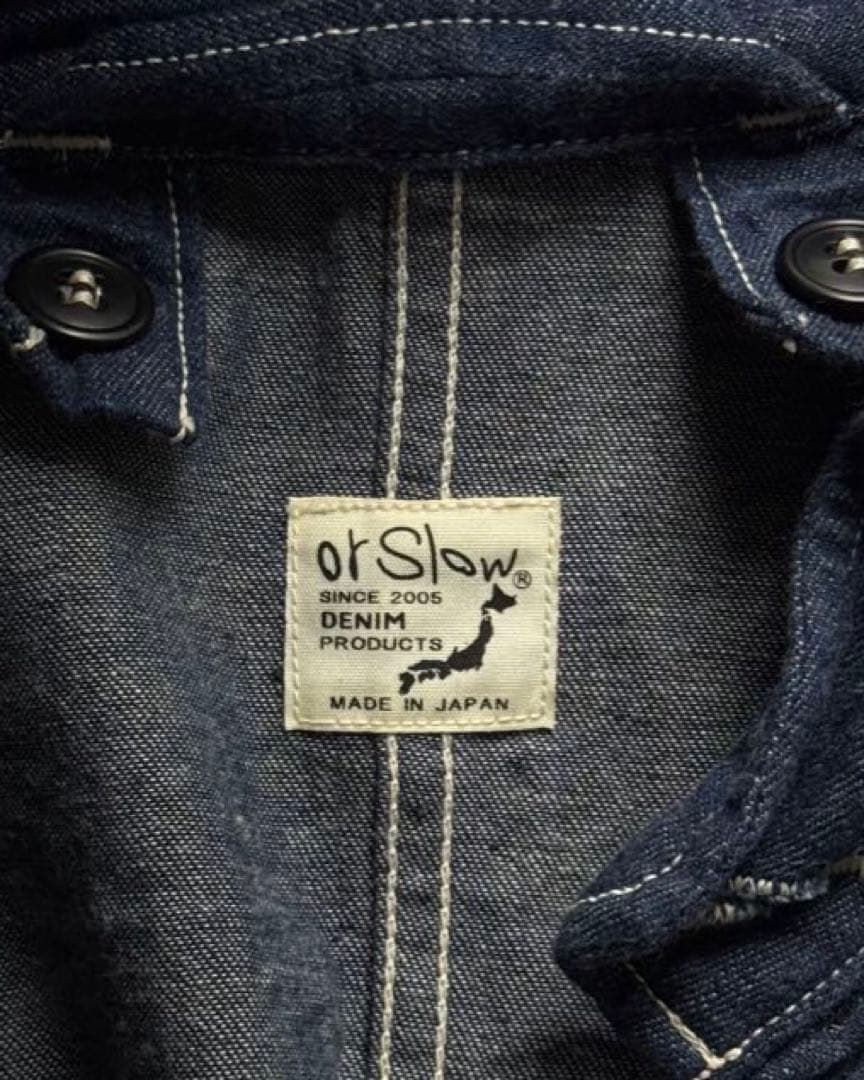 orSlow インディゴモッズコート フリーサイズ