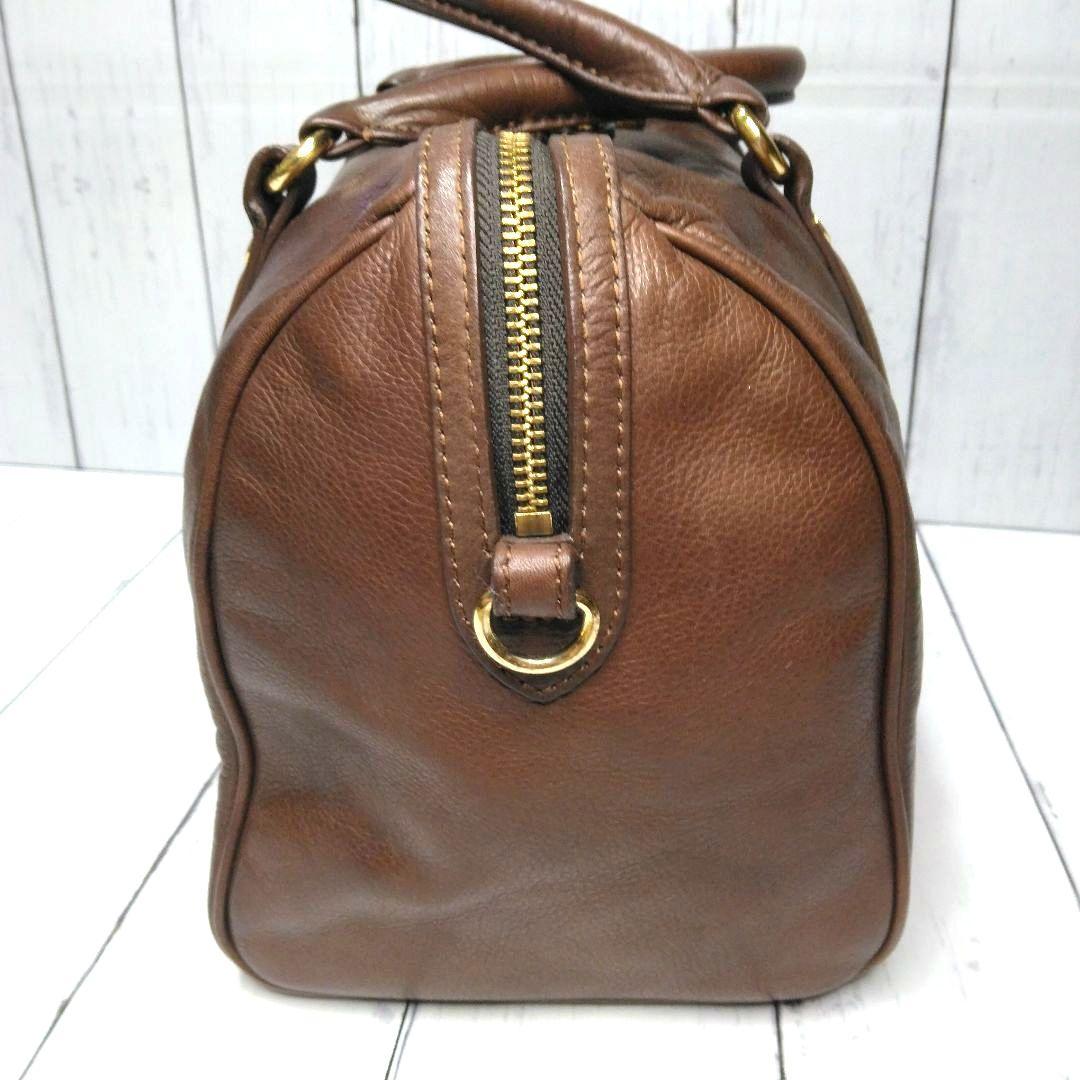 russet ラシット　ミニボストン　2way　オールレザー　ショルダーバッグ