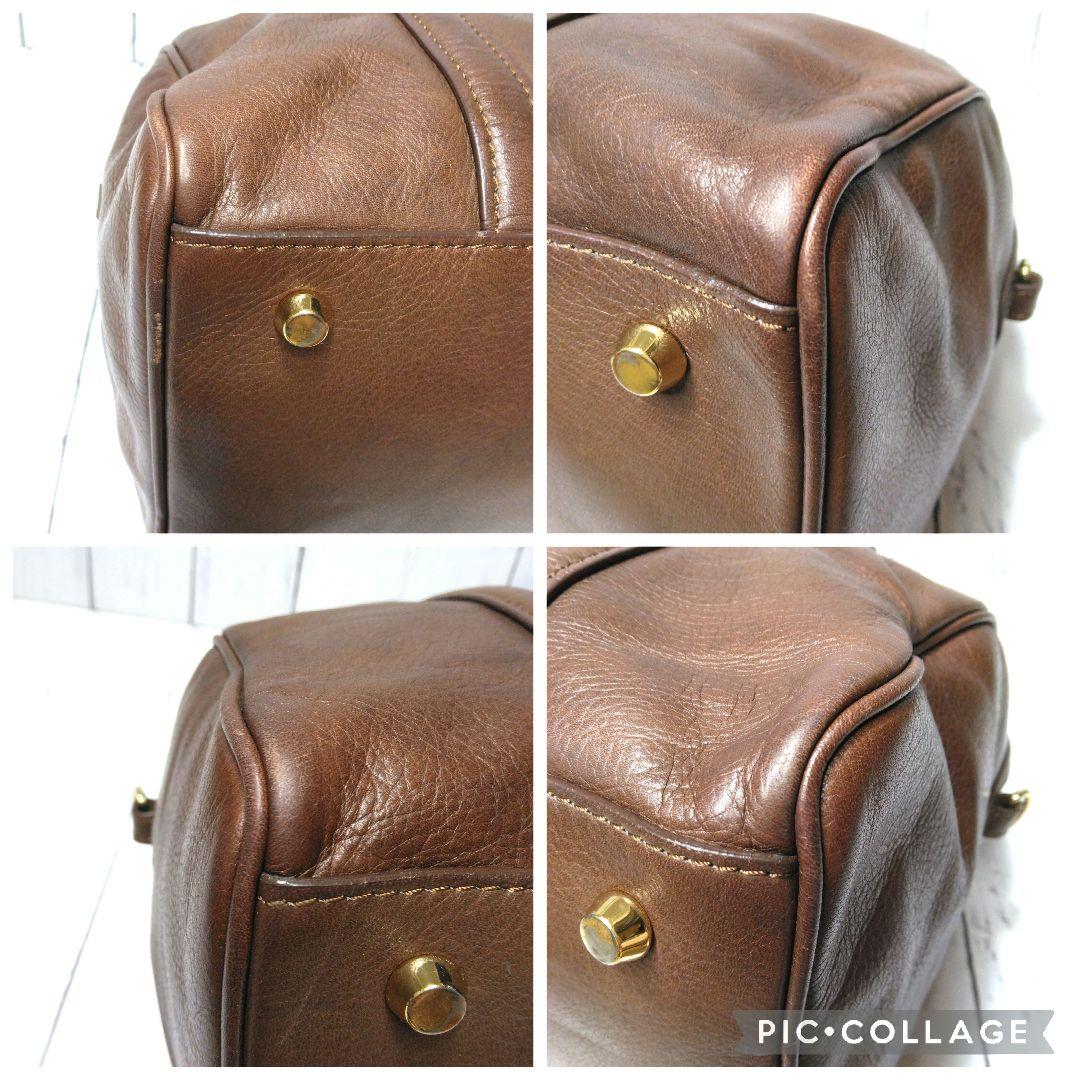 russet ラシット　ミニボストン　2way　オールレザー　ショルダーバッグ