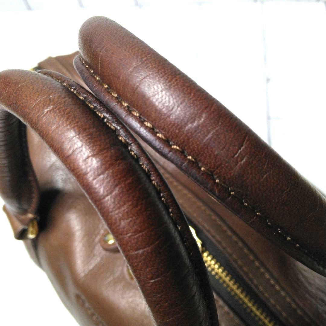 russet ラシット　ミニボストン　2way　オールレザー　ショルダーバッグ