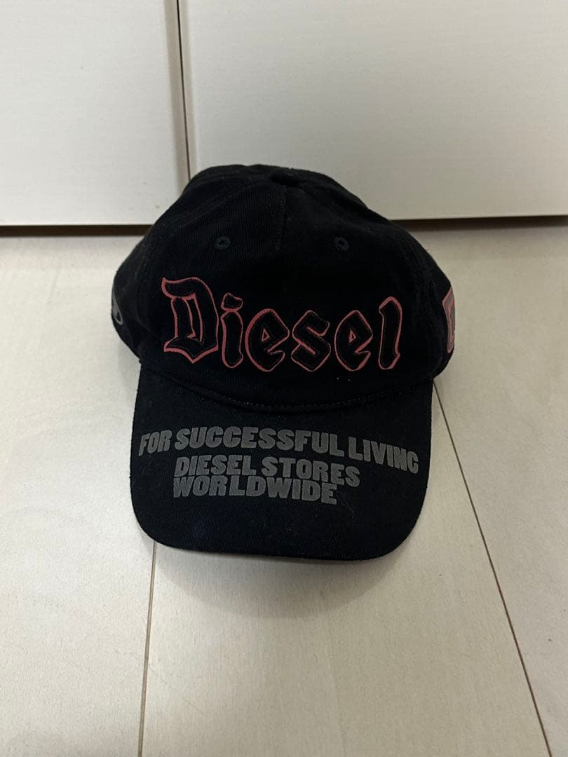 Diesel 黒キャップ