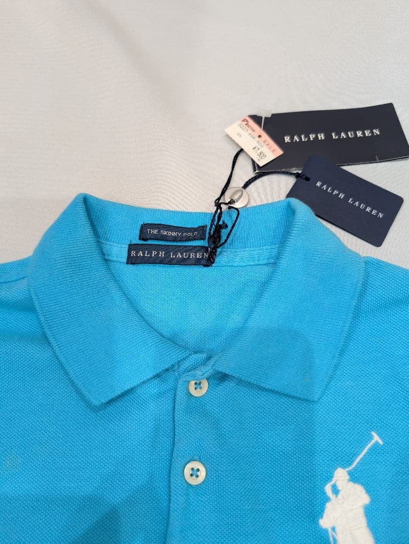 新品タグ付き●ラルフローレンRalph Lauren ポロシャツ 半袖 S