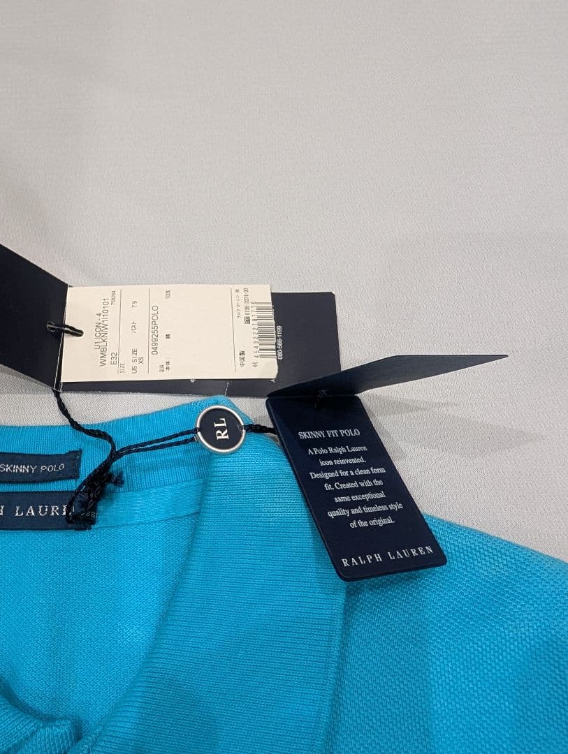 新品タグ付き●ラルフローレンRalph Lauren ポロシャツ 半袖 S