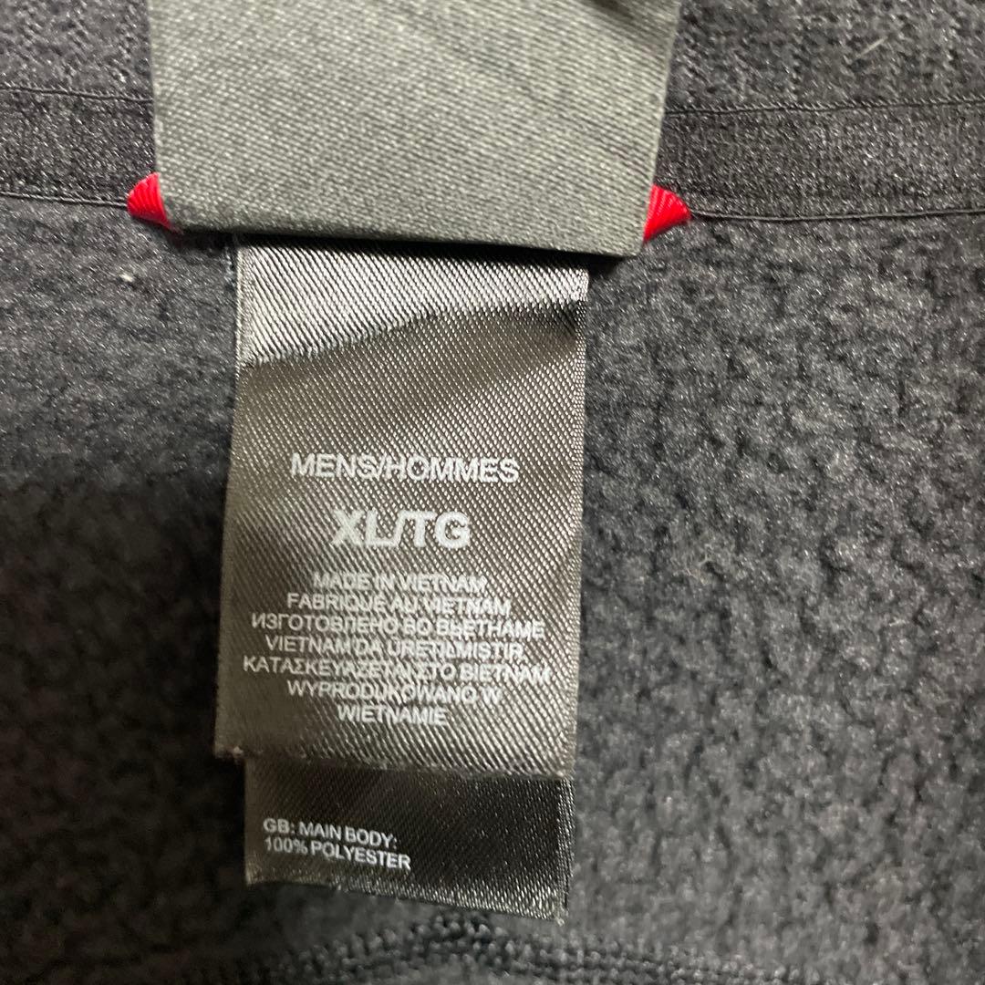 ノースフェイス　ハーフジップ　フリース　ブラック　ビックサイズ XL