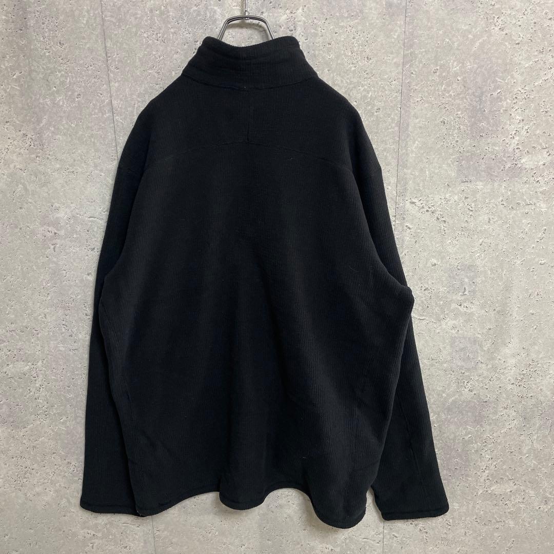 ノースフェイス　ハーフジップ　フリース　ブラック　ビックサイズ XL