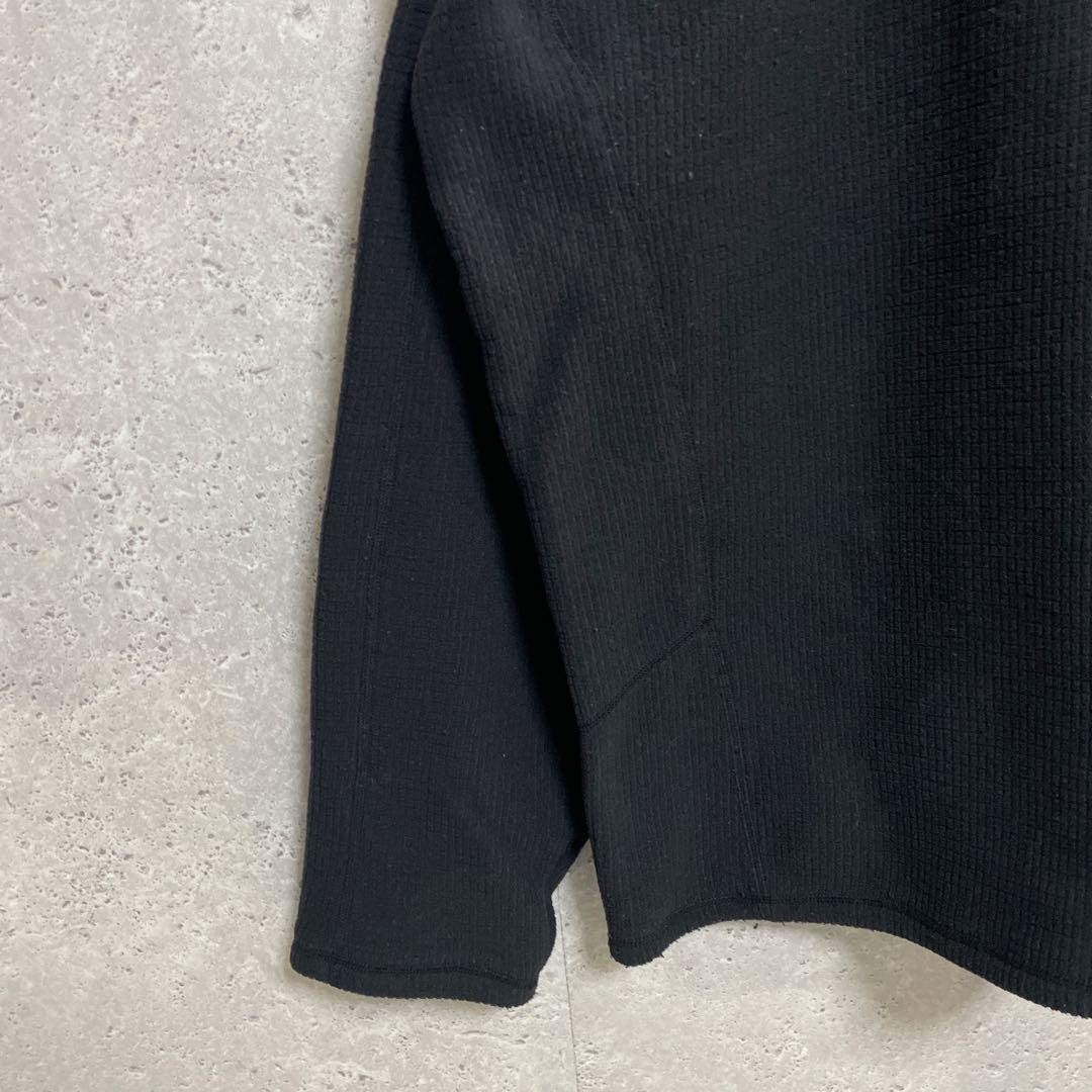 ノースフェイス　ハーフジップ　フリース　ブラック　ビックサイズ XL