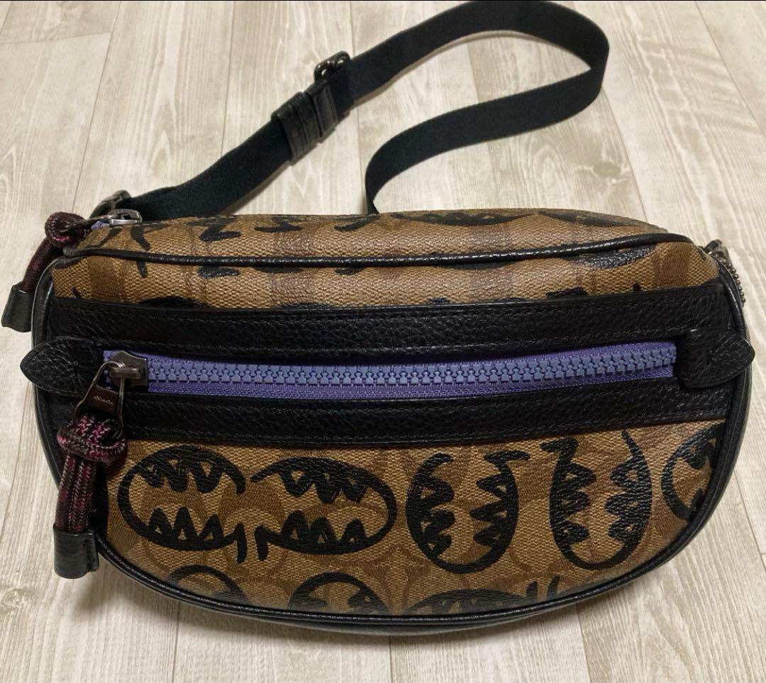 COACH GUANG YU レキシー コラボ ボディバッグ ショルダーバッグ