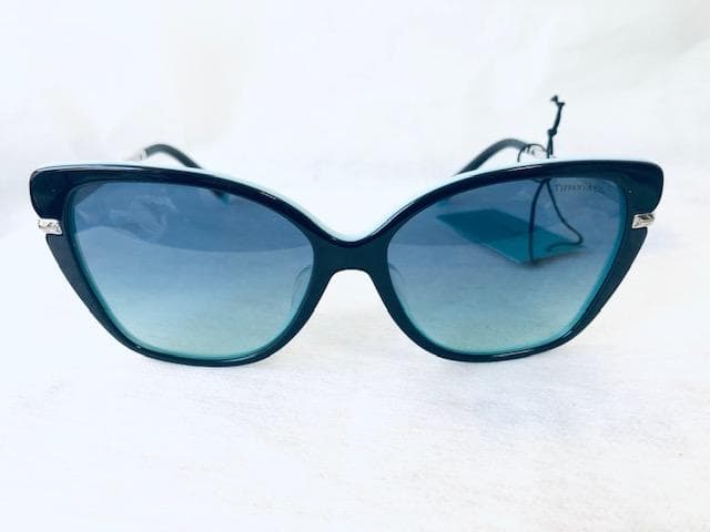 定価5.2万ティファニーTiffany&Coサングラス眼鏡メガネめがねシルバー蝶