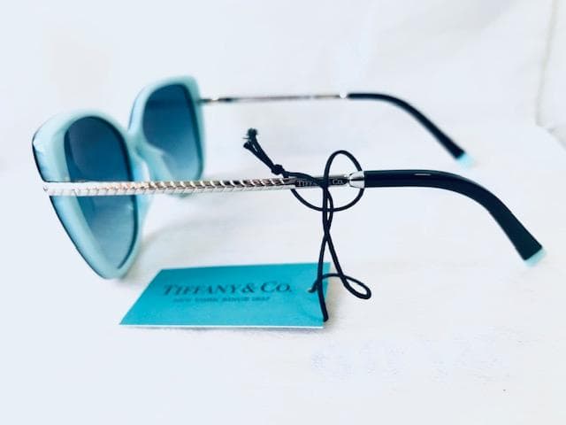 定価5.2万ティファニーTiffany&Coサングラス眼鏡メガネめがねシルバー蝶
