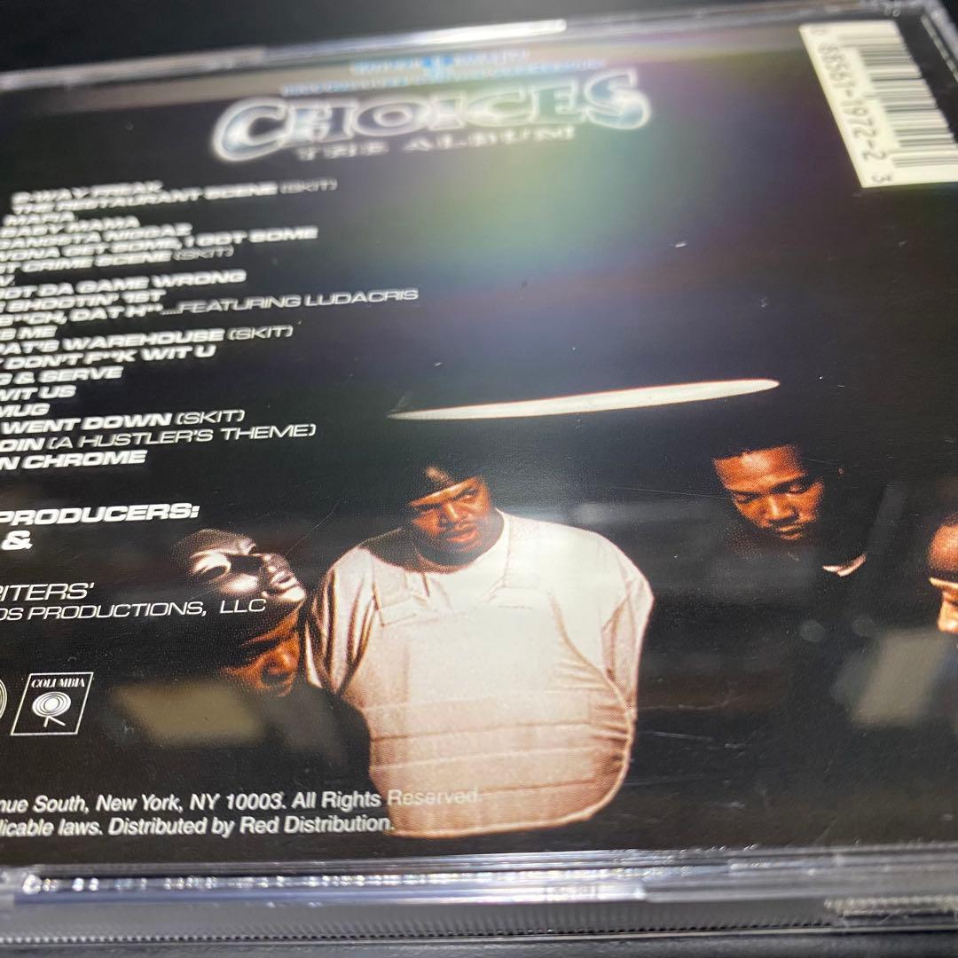 洋楽 THREE 6 MAFIA/CHOICE THE ALBUM/G-RAP