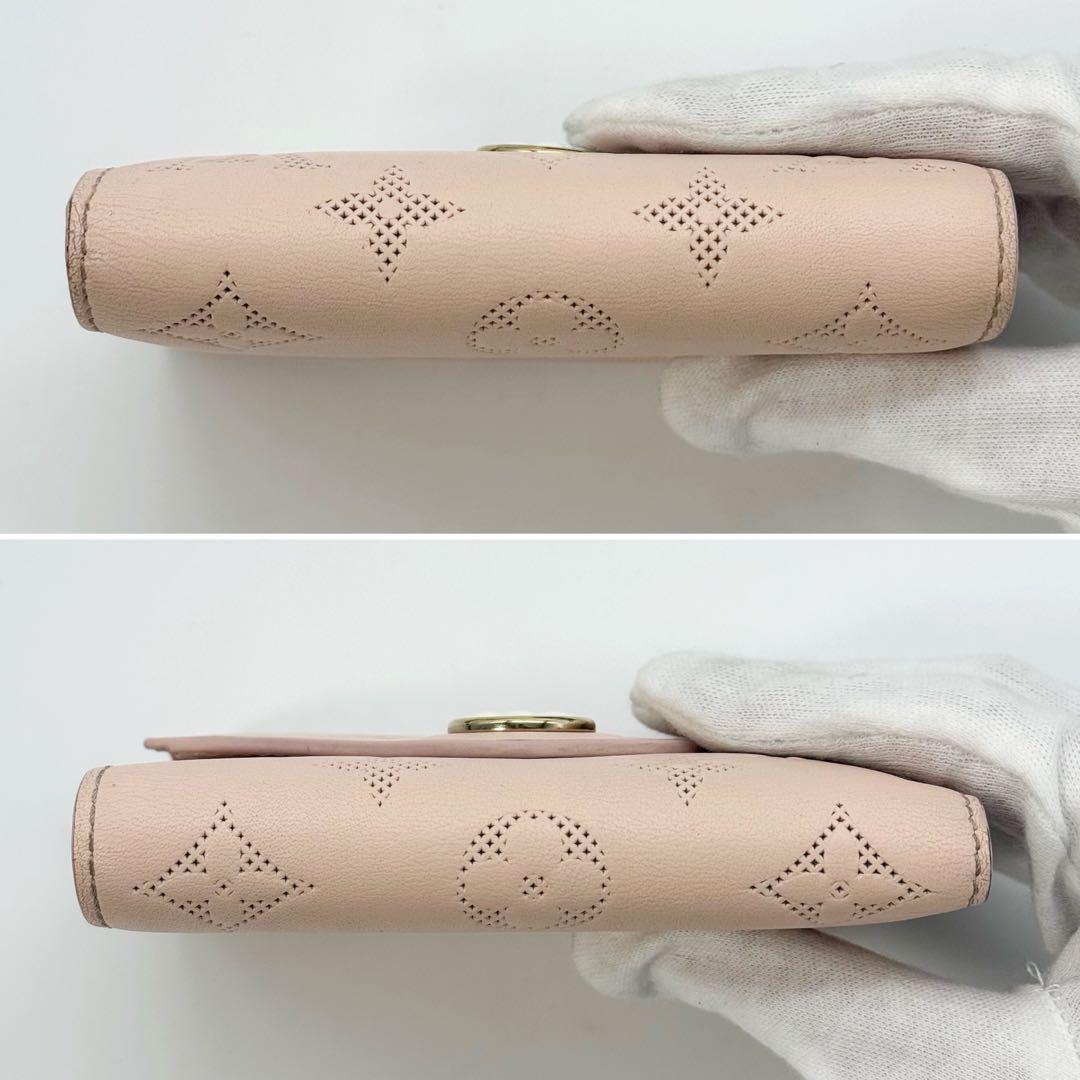 てっちゃん ✨ルイヴィトン マヒナ ヴィクトリーヌ 三つ折財布 ローズ