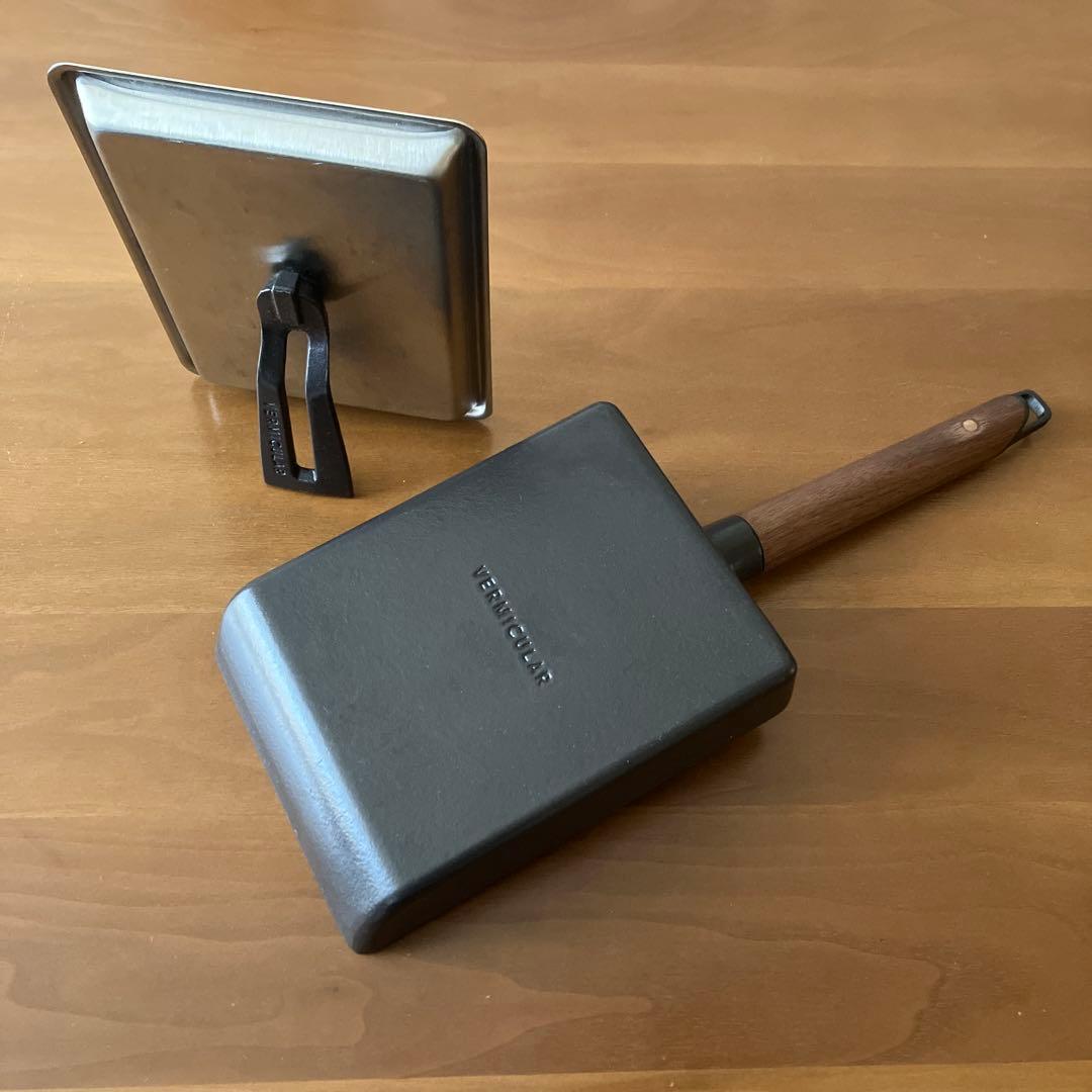 バーミキュラ　エッグ&トーストパン　専用リッド付き