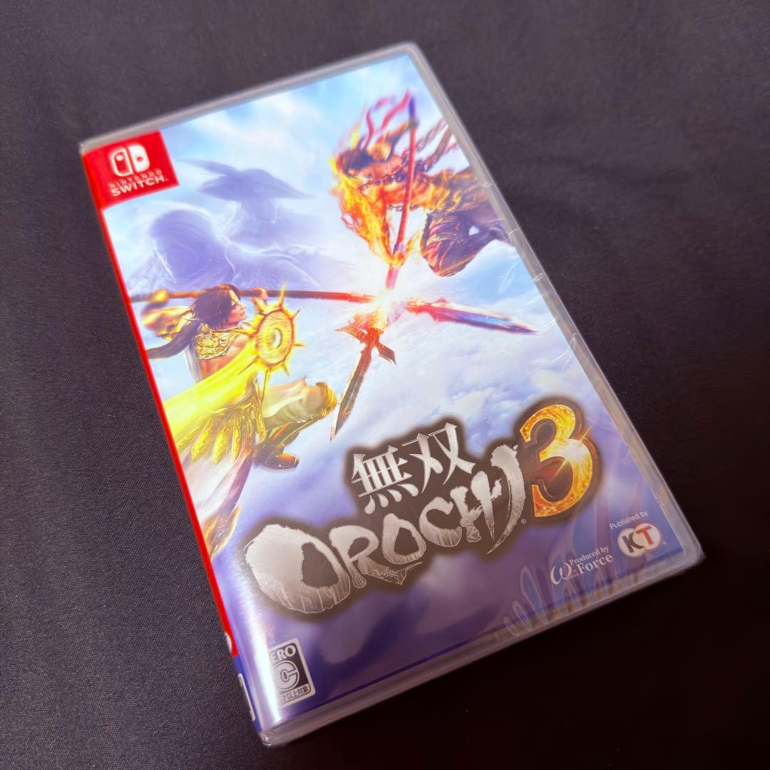 【超希少・新品未開封】Switch 無双OROCHI3 完全美品 シュリンク付