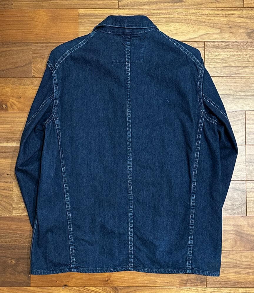 TCB ジーンズ　カバーオール　キャットハート 36　Chore Coat