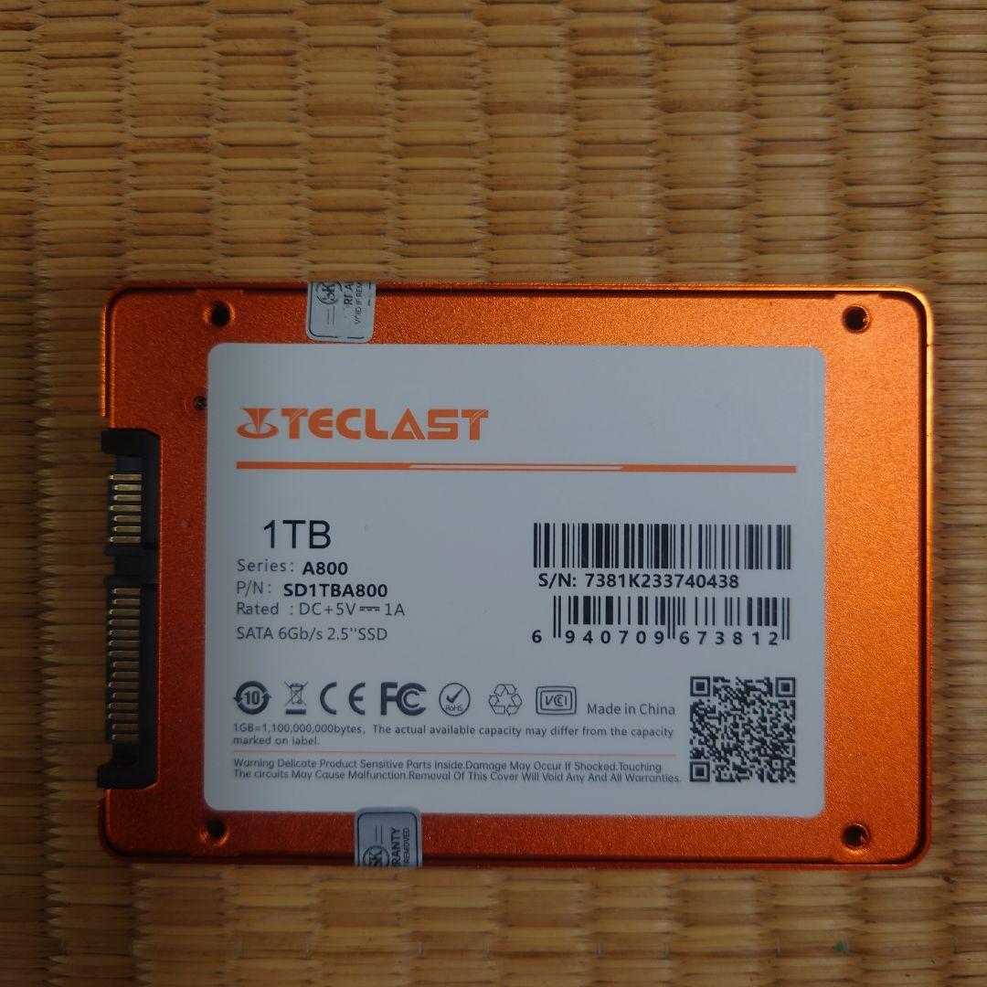 内蔵型SSD Teclast 1TB SSD