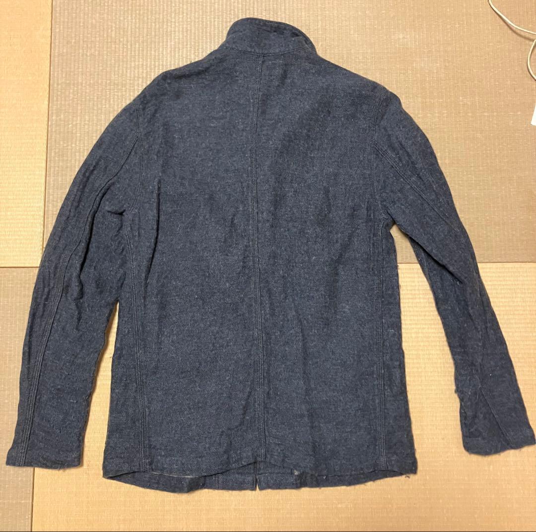 SAMURAI JEANS ウールカバーオール ネイビー