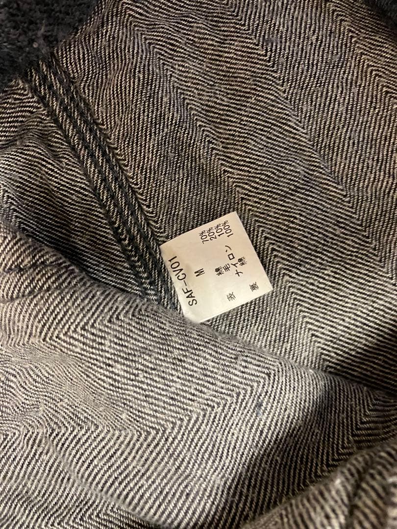 SAMURAI JEANS ウールカバーオール ネイビー