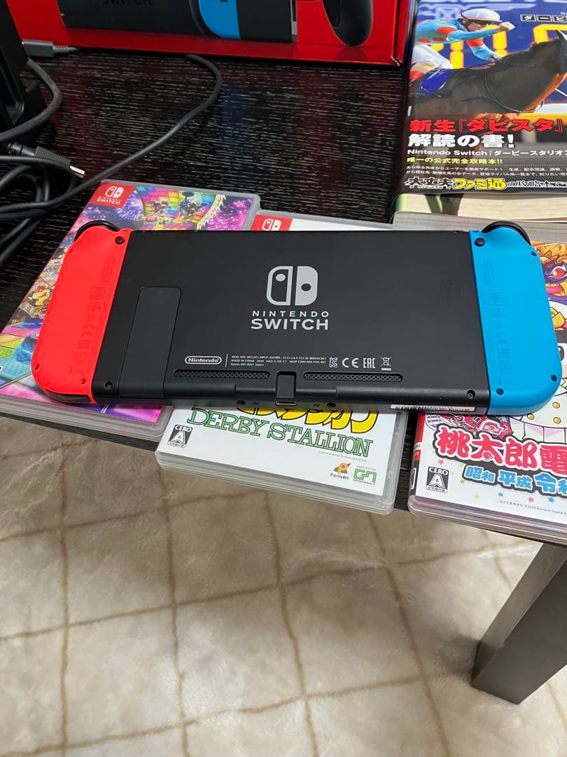 Nintendo Switch 青赤 Joy-Con 本体 + ゲームソフト3本