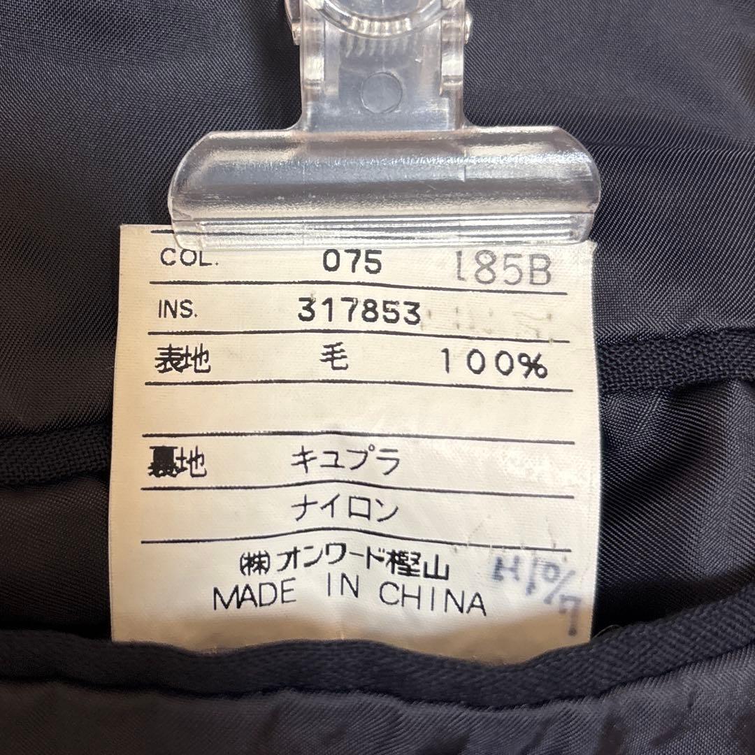 J.PRESS メンズ テーラードジャケット XL ネイビー ウール ビジネス