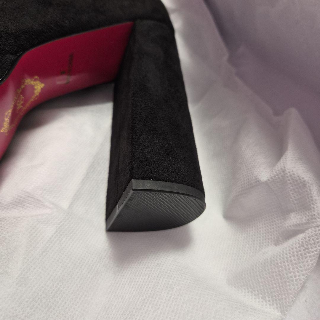 ミシェルマカロン　バックルショートブーツ13cm　ブラック　M