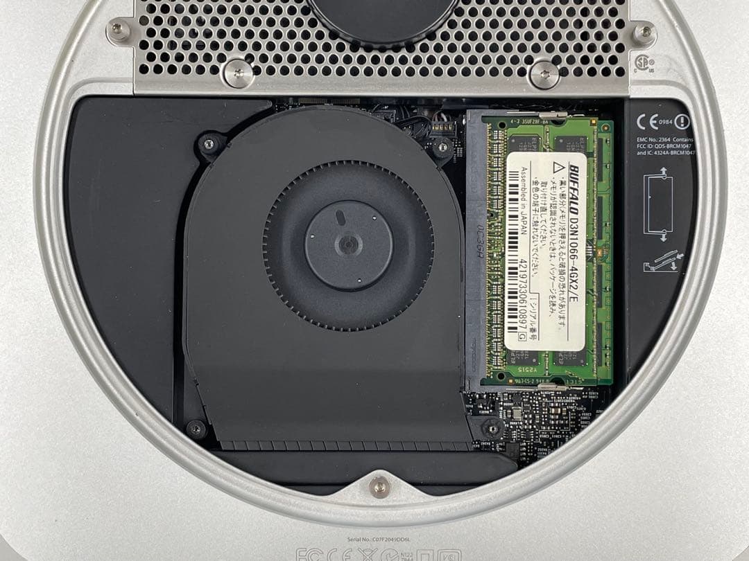 Mac mini 2010 2.66GHz SSD480GB メモリ8GB