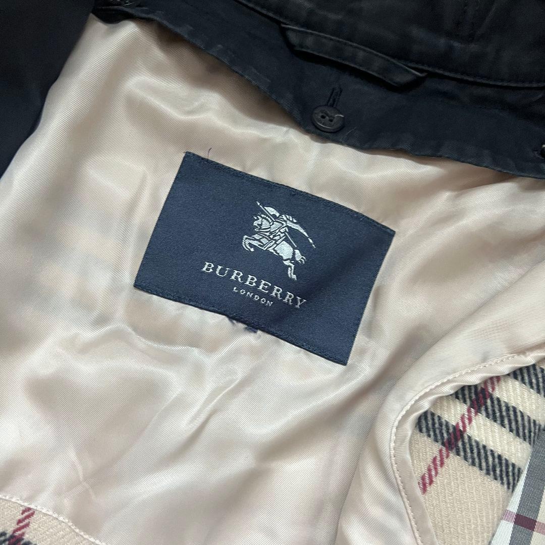 Burberry バーバリーロンドン　トレンチコート　ロングコート　40 L 黒