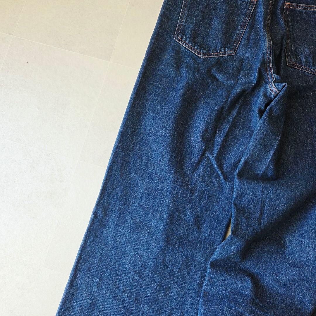 未使用級✨ NEEDBY heritage LUNA ワイドデニムパンツ 26