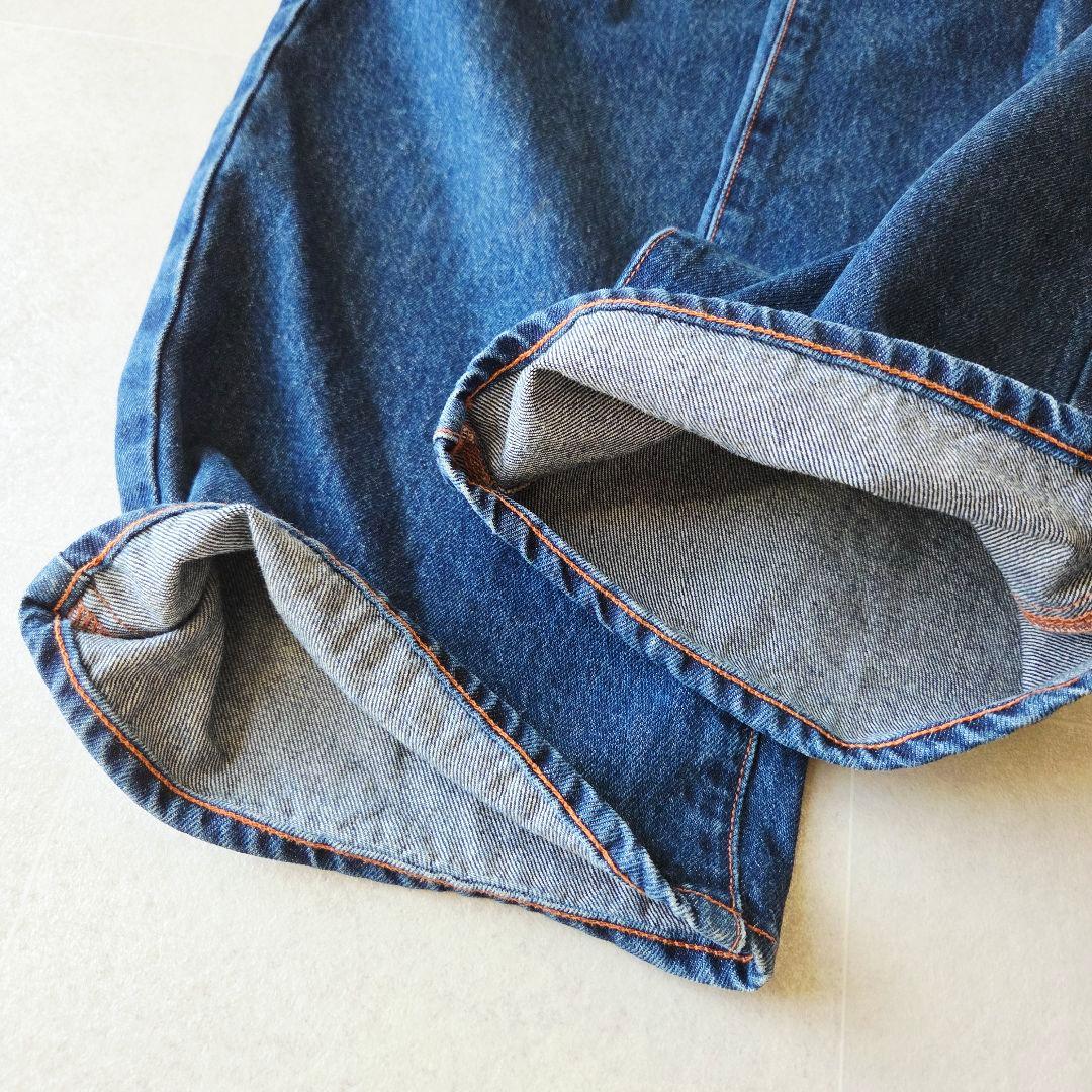 未使用級✨ NEEDBY heritage LUNA ワイドデニムパンツ 26