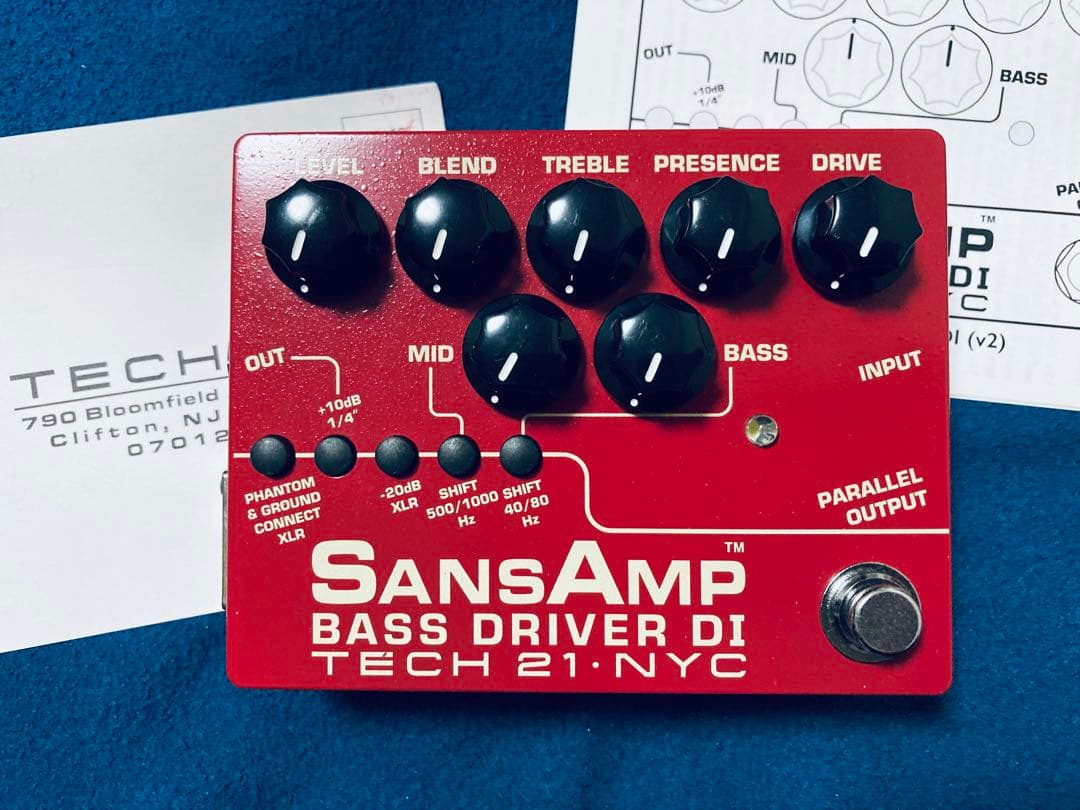 SANSAMP BASS D DI V2 イケベ限定カラー
