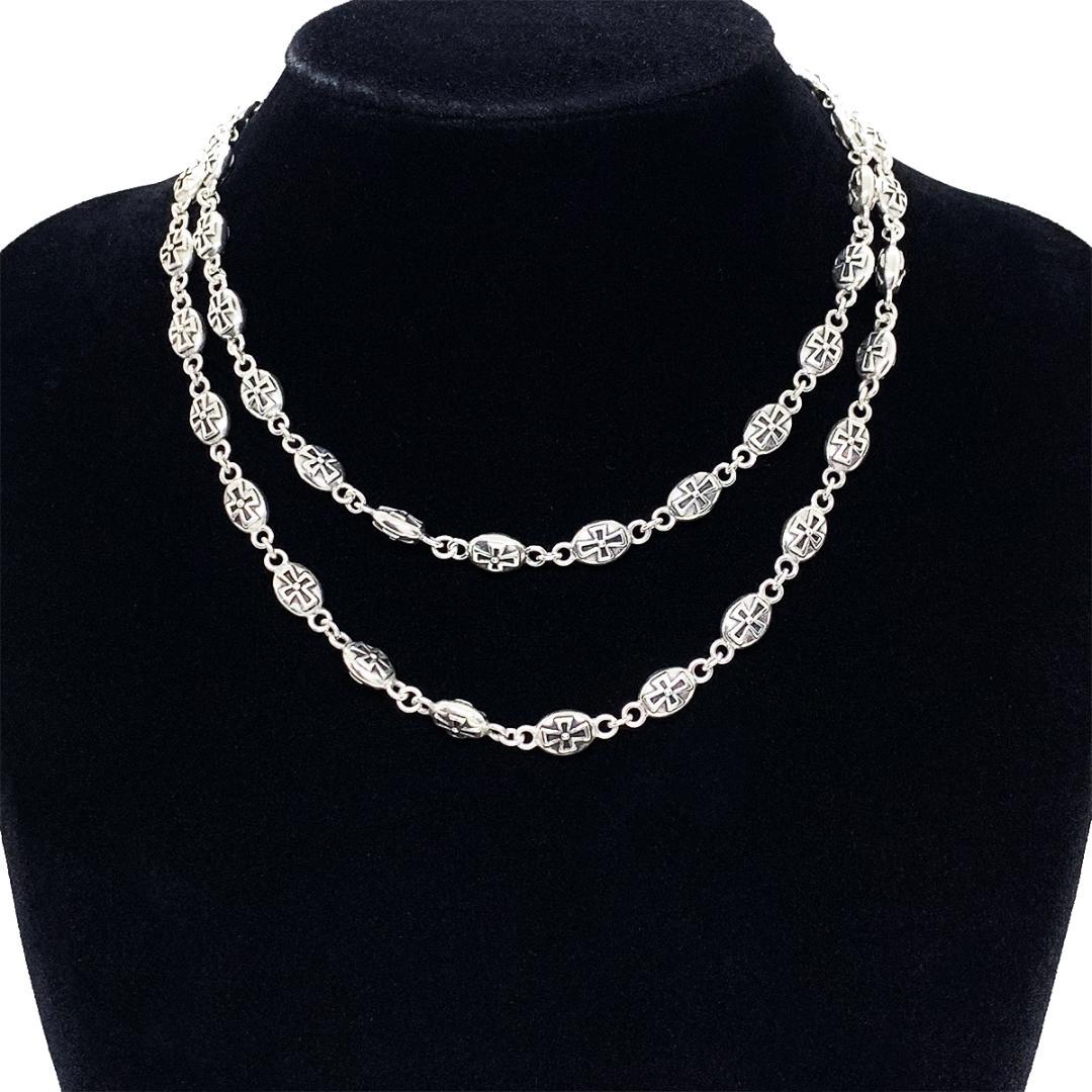 定価11.6万★ジャスティンデイビス クロスネックレス ブレスレット（70cm）
