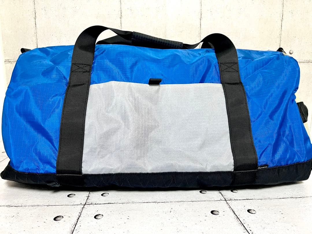 Supreme Logo Duffle Bag ブルー FW23 ボストンバッグ